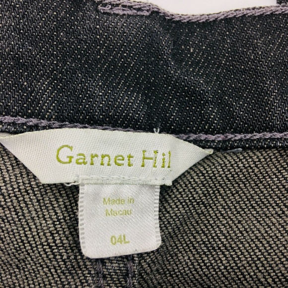 GARNET HILL Straight Leg Jeans - Picture 3 of 6
